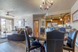 TV, fireplace, DVD player