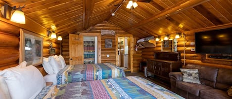 1 bedroom, desk, WiFi, bed sheets