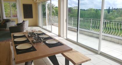 Villa 4 Avec Vue, Piscine et Parc de Château