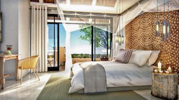 Phòng Suite | 1 phòng ngủ, bàn, bàn ủi/dụng cụ ủi quần áo, bộ trải giường