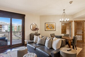 TV, fireplace, table football