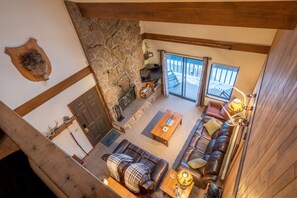 TV, fireplace, DVD player, table tennis