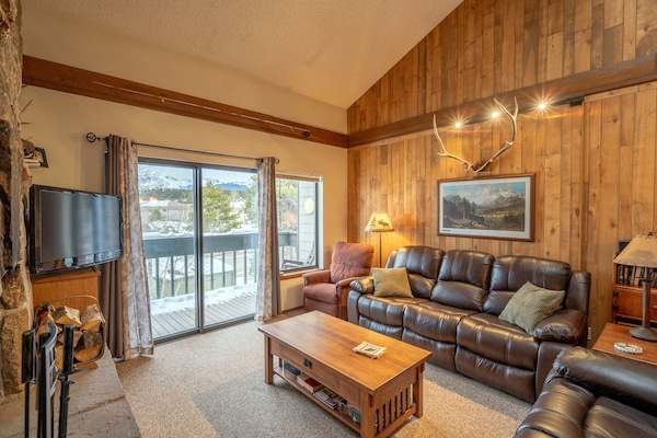 Living Room w/ private balcony