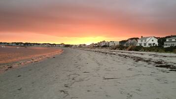 Enjoy a serene beach experience with access to the ocean.