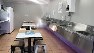 Shared fridge, shared microwave