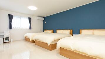 2 bedrooms, desk, free WiFi