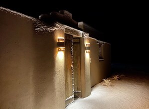 Enter through the inviting entrance, where a warm welcome awaits.