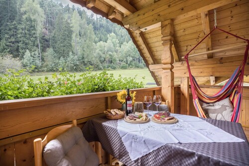 Moderne vakantiewoning "Oberplunerhof - Kronplatz" met wifi en balkon