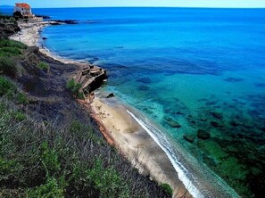Enjoy breathtaking ocean views from this beachfront property.