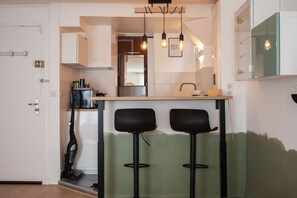 Interior - Cosy studio in the heart of the historic center (Pontoise)
