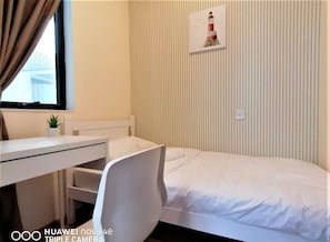 Huoneisto, 2 makuuhuonetta (1F 3406) | 2 makuuhuonetta, silitysrauta/-lauta, Wi-Fi, vuodevaatteet