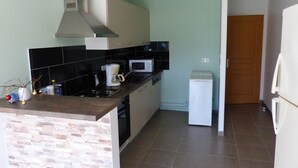 Kaffetrakter/tekoker, mikrobølgeovn, ovn og kokeplater