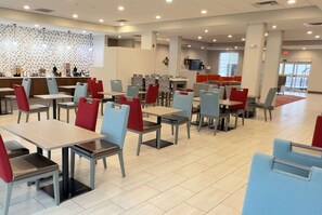 Free daily self-serve breakfast