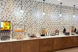 Free daily self-serve breakfast