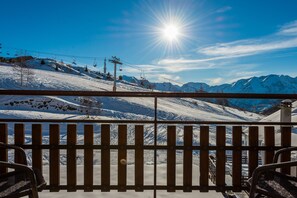 Blick von der Unterkunft