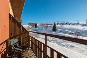 Uitzicht vanaf balkon