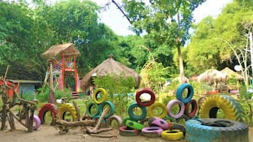 Utendørs lekeområde for barn