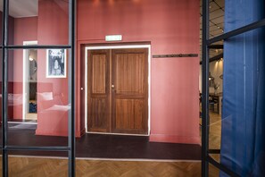 Interior entrance