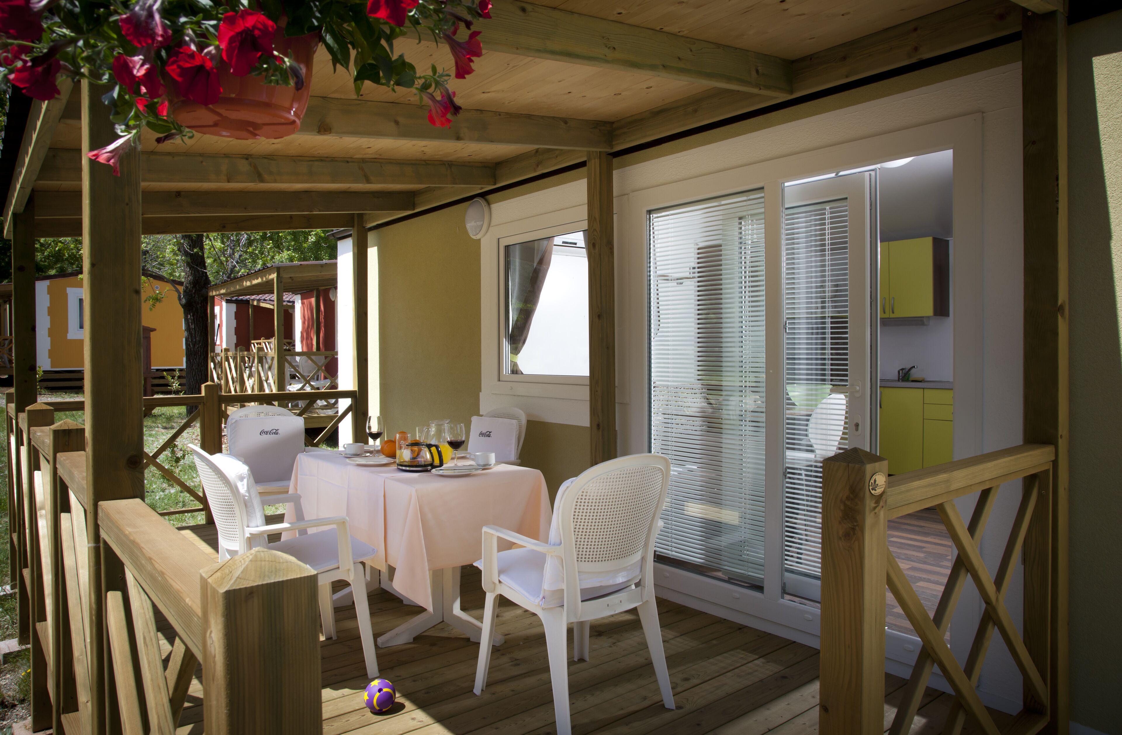 Mobile Home Supérieur | Terrasse/Patio