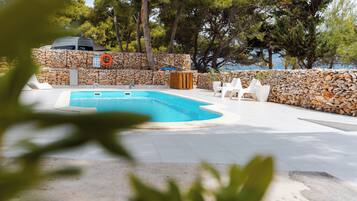 Seasonal outdoor pool