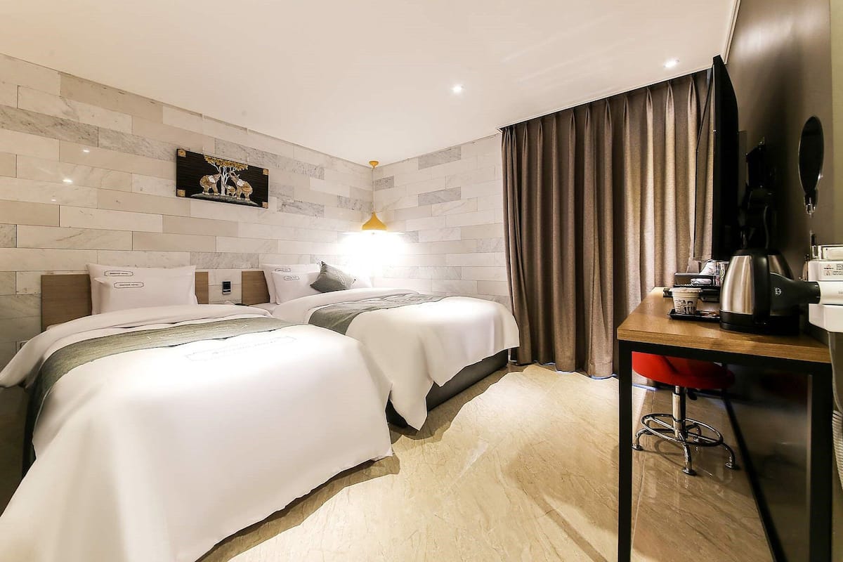 Suite Twin Room | 1 slaapkamer, individueel gedecoreerd, individueel gemeubileerd