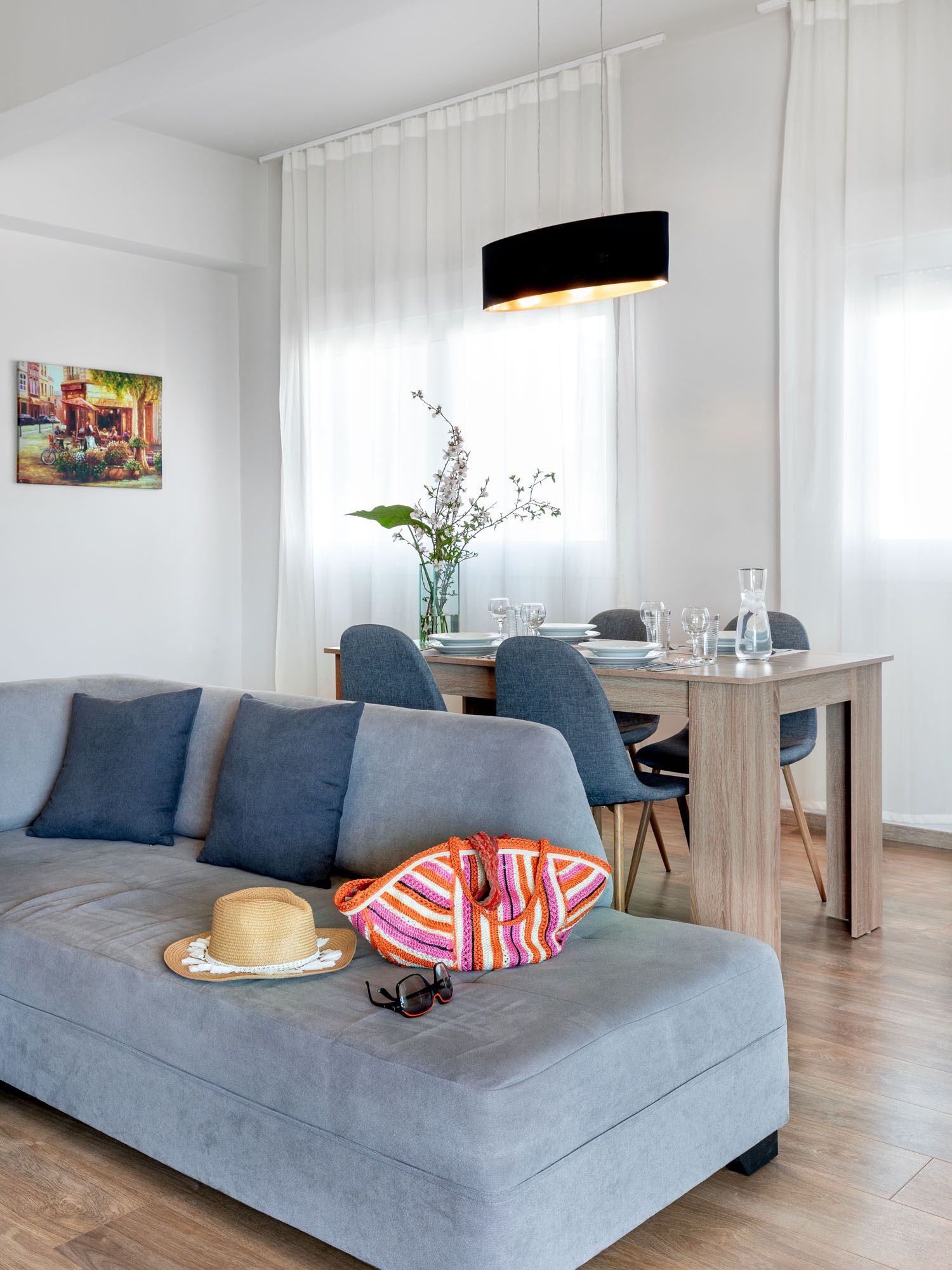 Penthouse (with terrace) | Living area | 32-inch Smart TV with cable channels, TV