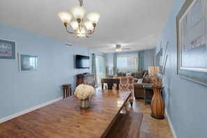 Condo | Living room | Flat-screen TV
