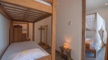 5 makuuhuonetta, Wi-Fi, vuodevaatteet