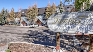 A sign for the Summer Yacht Club. - Stunning Lake Dillon and Keystone Views from a Cozy Mountain Retreat (Dillon)