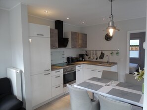 Fridge, oven, toaster