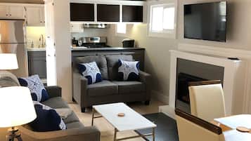 スマートテレビ、暖炉