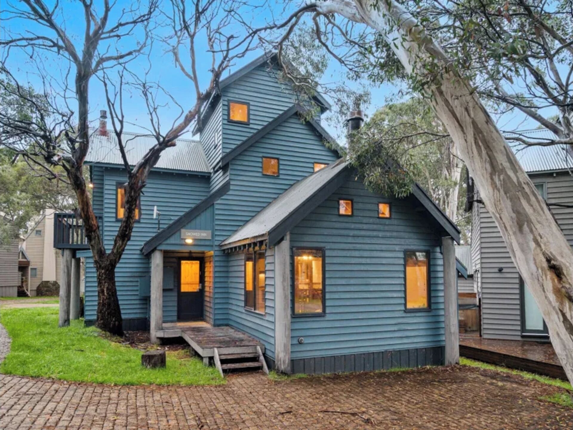 Majoituspaikan julkisivu