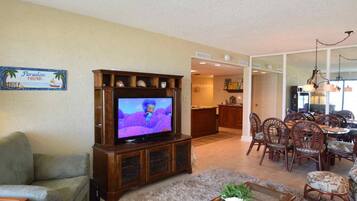 Condo (Sugar Beach C-17 (2/2)) | Living room | LCD TV
