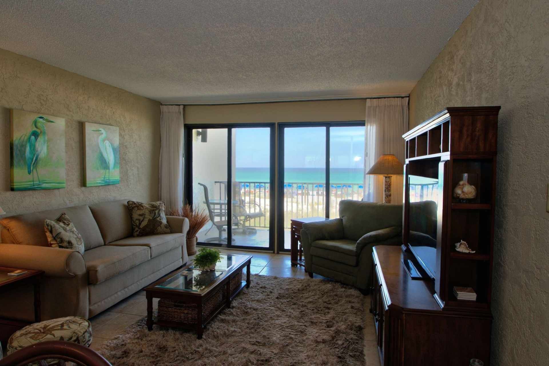 Condo (Sugar Beach C-17 (2/2)) | Living room | LCD TV