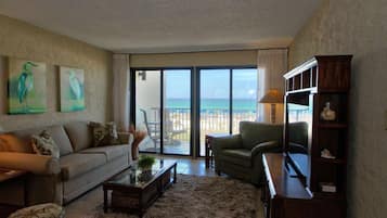 Condo (Sugar Beach C-17 (2/2)) | Living room | LCD TV