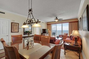 Condo | Living room | Flat-screen TV, DVD player - Twin Palms 1705 (Panama City Beach)