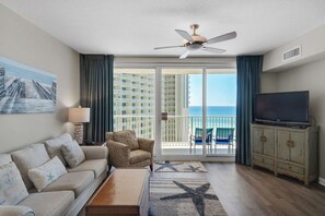 Condo (Shores of Panama 916 (1/2)) | Living room