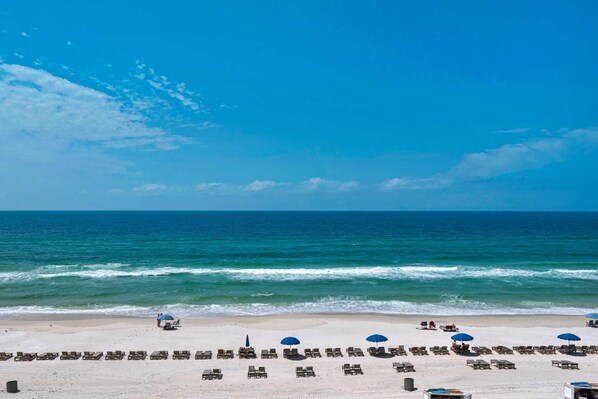 Condo (Regency Towers 521 (3/2)) | Beach | On the beach