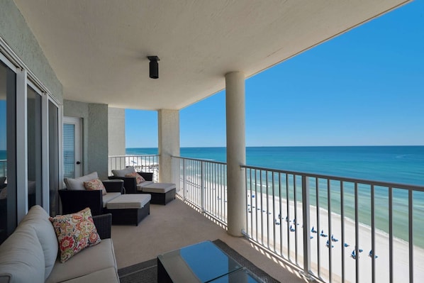 Condo (Long Beach Resort Tower II 1001(3/3)) | Balcony - Long Beach Resort by iTrip Panama City Beach (Panama City Beach)