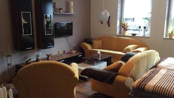 Televisie en een stereo