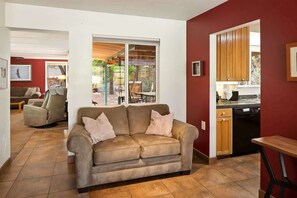 TV, fireplace, offices - Ranch Style Home Uptown Sedona! Wilson - S022 (Sedona)