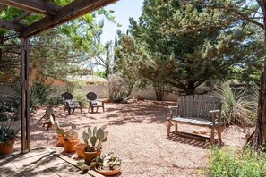 Terrace/patio - Ranch Style Home Uptown Sedona! Wilson - S022 (Sedona)