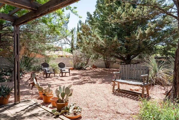 Terrace/patio - Ranch Style Home Uptown Sedona! Wilson - S022 (Sedona)