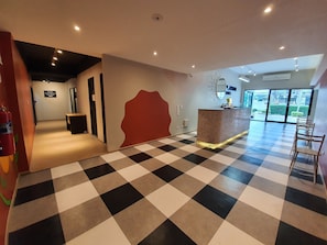 Lobby sitting area - Platinum Hotel (Pluak Daeng)