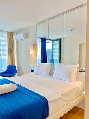 1 sovrum, värdeförvaringsskåp på rummet, strykjärn/strykbräda och wi-fi