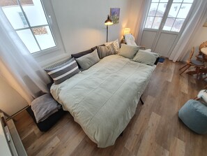 2 Schlafzimmer, Schreibtisch, kostenloses WLAN, Bettwäsche