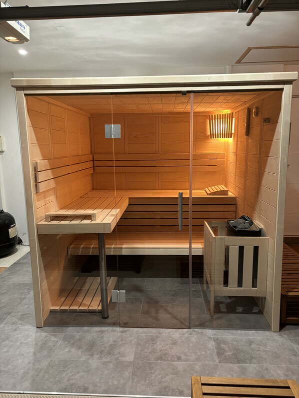 Sauna - La maison du grand champ avec piscine proche du PAL (Bourbon-Lancy)