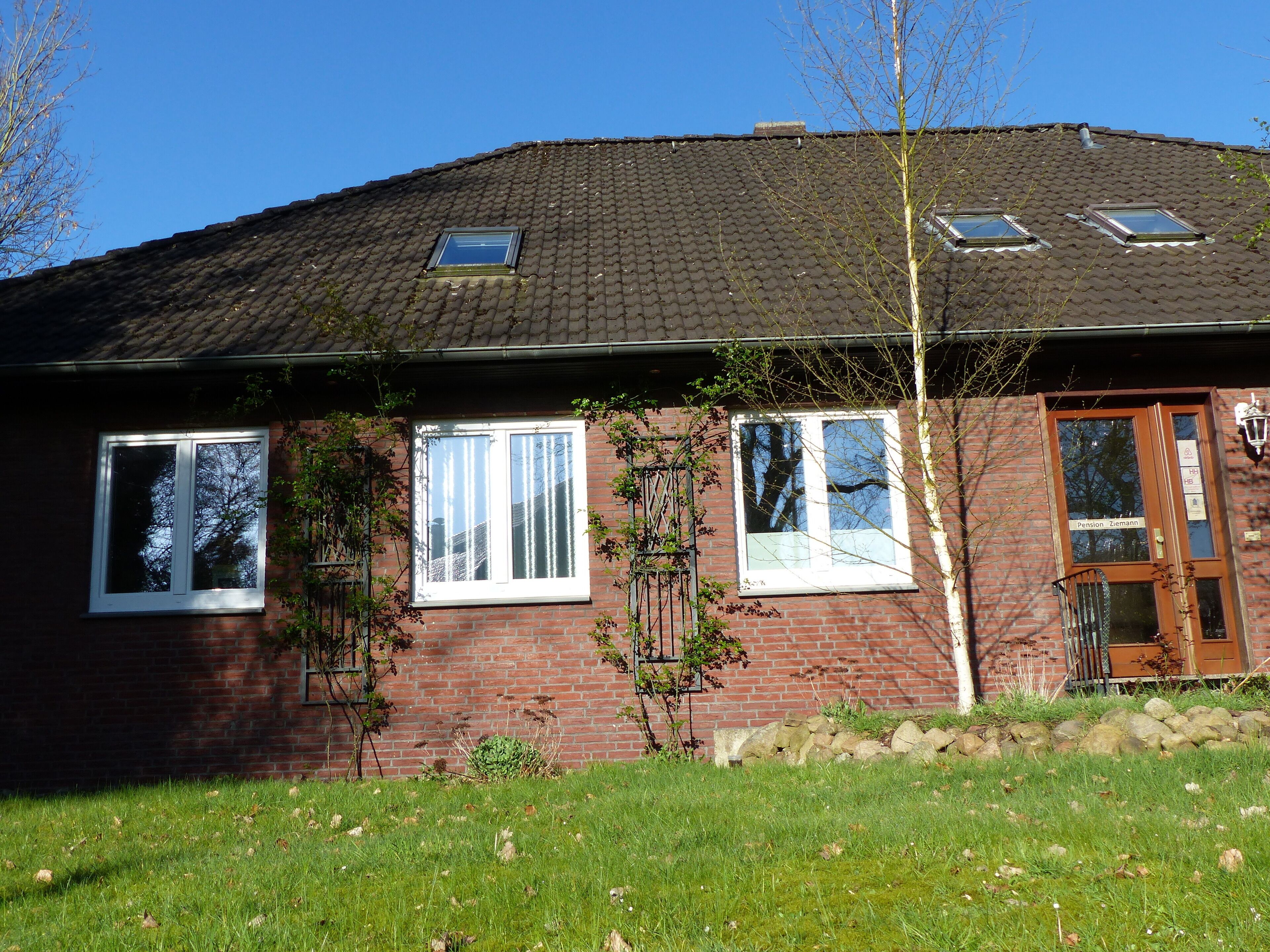 Fassade der Unterkunft