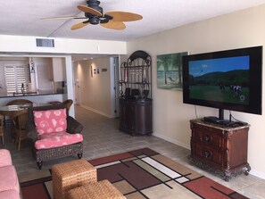 TV - Beach front overlooking resort pool. Tower 1, Unit 804 (Panama City Beach)