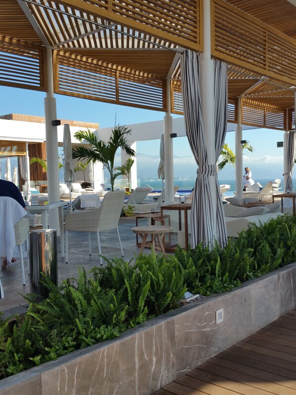 Restaurante al aire libre